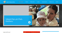 Desktop Screenshot of dobremistoprozivot.cz